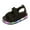 Black, variant on JSCDRPDWL Baby Girl Sandals Size 5 Girls Slippers Toddler Kids Summer Led Luminous Sport Sandals-Sneakers for Boys and Girls Size 5 Toddler Boy Shoes Gift for 4 Year Old Gifts for 3 Year Old Girl