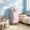 Pink, variant on Modern Minimalist Lockable Metal End Table – Single Door, Multi Storage Cabinet with 2 Adjustable Shelves, Easy Assembly, 27.55"H x 13.78"W x 14.96"D
