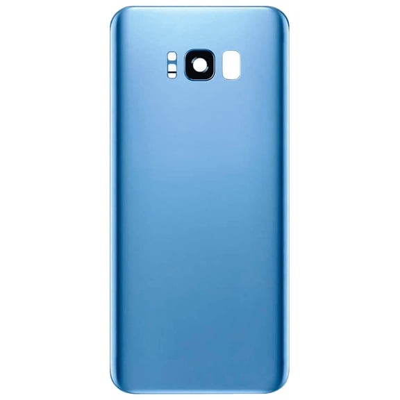 Replacement Back Cover Glass With Camera Lens Compatible For Samsung Galaxy S8 Plus (Coral Blue)