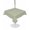 Green, variant on Outdoor Tablecloth with Umbrella Hole for Patio/Picnic/Party/Camping, White Geometric Waterproof Table Cloth Square Cover Washable, Modern Minimalism Black Striped Lines (60"x 60")