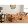 thumbnail image 6 of Kodiak Furniture Phoenix Full-size Traditional Hardwood Frame in Butternut Brown, 6 of 10