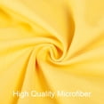 thumbnail image 2 of Queen 3-Piece Duvet Cover Set with 2 Pillow Shams, Brushed Microfiber, Easy Snap Zipper & Corner Ties, Yellow, Ntbay | Comforter Not Included, 2 of 6