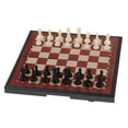 thumbnail image 2 of s De Plástico De Ajedrez Con Tablero De Ajedrez Plegable Con Inteligencia Familiar Básicas Los 24x24cm CUTICAT Juego de ajedrez internacional, 2 of 7