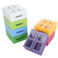 thumbnail image 2 of Portable Medicine Box, Beautiful And Fashionable Big Storage Vitamin Container, For The Elderly Children, 2 of 8