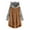 Khaki, variant on Womens Full Zip Up Hoodie Fuzzy Fleece Jacket Plus Size Button Fluffy Pullover Tops Long Sleeve Hooded Blouse Coat Brown