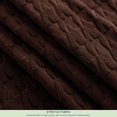 thumbnail image 6 of CHUN YI Stretch 2 Piece Houndstooth Sofa Slipcover Couch Cover,Chocolate,Loveseat, 6 of 6