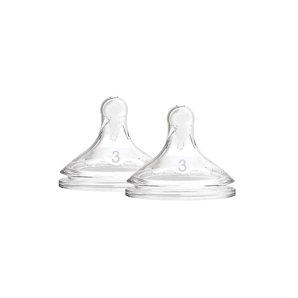 Tetina Cuello Ancho Dr. Brown's Options+ Nivel 3 Transparente