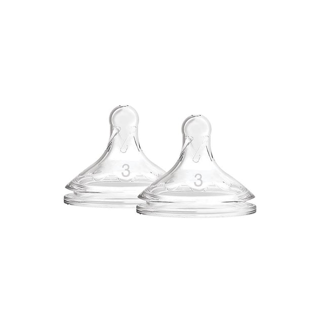 Tetina Cuello Ancho Dr. Brown's Options+ Nivel 3 Transparente