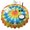 Colorful Rainbow Tie, variant on Purple Blue Tie Dye Spiral Pattern Round Tablecloth 60"x60",Wrinkle Wipeable Table Cloth for Kitchen Dining Room Picnic Patio Party