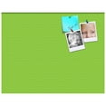 thumbnail image 2 of PinPix ArtToFrames 26x20 Custom Cork Bulletin Board Green Chevron   Poster Board Has a Fabric Style Canvas Finish, Framed in Satin White Frame (PinPix-518), 2 of 5