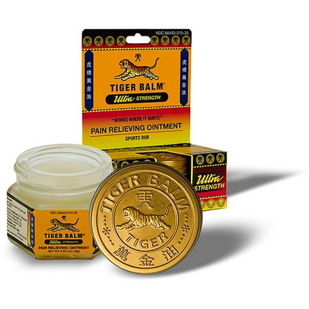 Tiger Balm Ultra Strength Ointment 0.63 oz - Walmart.com