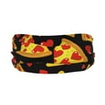 thumbnail image 2 of Yiaed Cartoon Pizza Print Sports Headbands,Moisture Wicking Workout Headband, Sweatband Headbands for Running,Cycling for Women and Men, 2 of 8