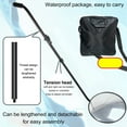 thumbnail image 4 of Under Vehicle Inspection Security Mirror, Undercarriage Inspection Mirror Waterproof 2X Magnification Aluminum Structure with Telescoping Handle for Truck, 4 of 8
