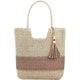 thumbnail image 1 of Straw Beach Bags for Women Summer Straw Bag Woven Tote Bag with Tassels Large Straw Shoulder Bag Woven Handbags with Zip for Travel, Shopping, Holiday, 1 of 4