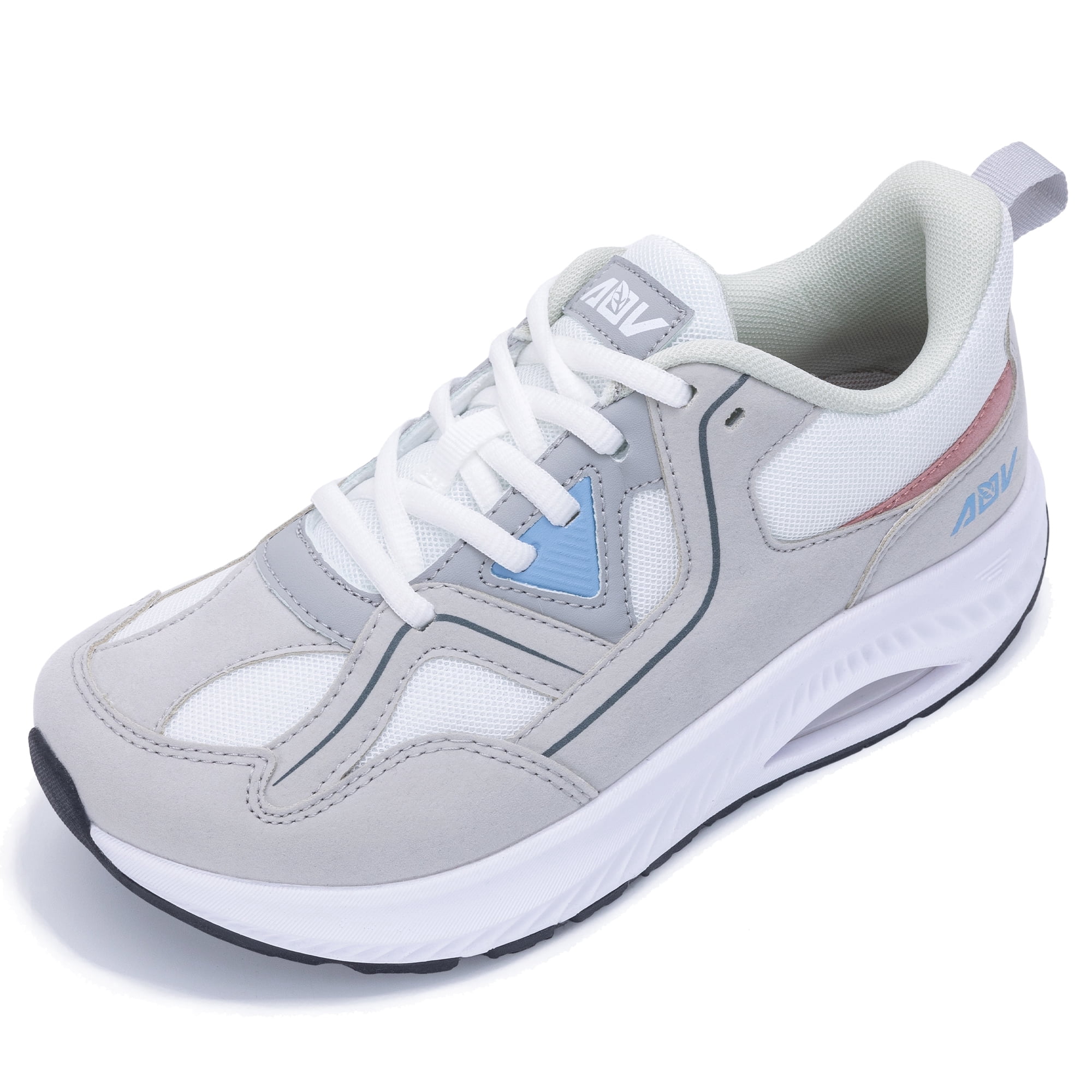 Artlea Wide Toe Box Shoes Women Walking Shoes with Arch Support Plantar Fasciitis Orthotic Sneakers for Arch and Heel Pain Relief, Size 8.5