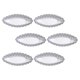 thumbnail image 2 of 6 Pcs Cake Baking Molds Practical Cake Molds Aluminium Alloy Egg Tart Baking Molds, 2 of 3