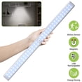 thumbnail image 1 of 60 LED Closet Light USB Rechargeable Under Cabinet Lighting Motion Sensor Wardrobe Light with Magnetic Strip for Closet Wardrobe, 1 of 9