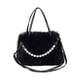 thumbnail image 4 of Bolso de Felpa para Mujer Jinwen Elegante Casual Hombro Viajes Compras Negro, 4 of 8