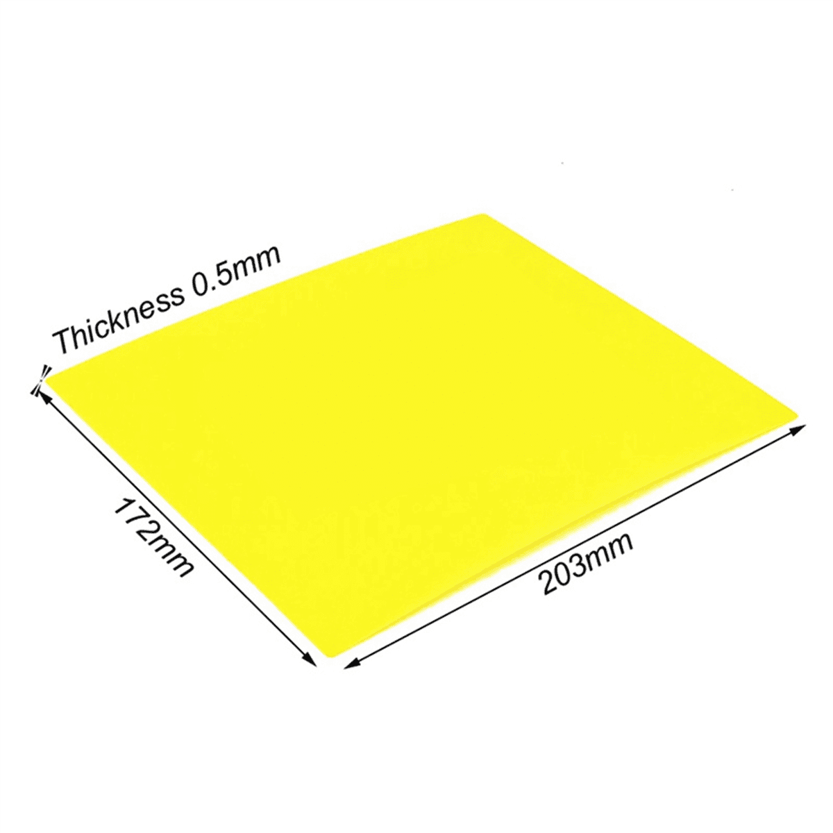 2X 3240 Insulation Epoxy Plate 203x172x0.5mm Insulation High Temperature Resistance Resin Fiberglass Board