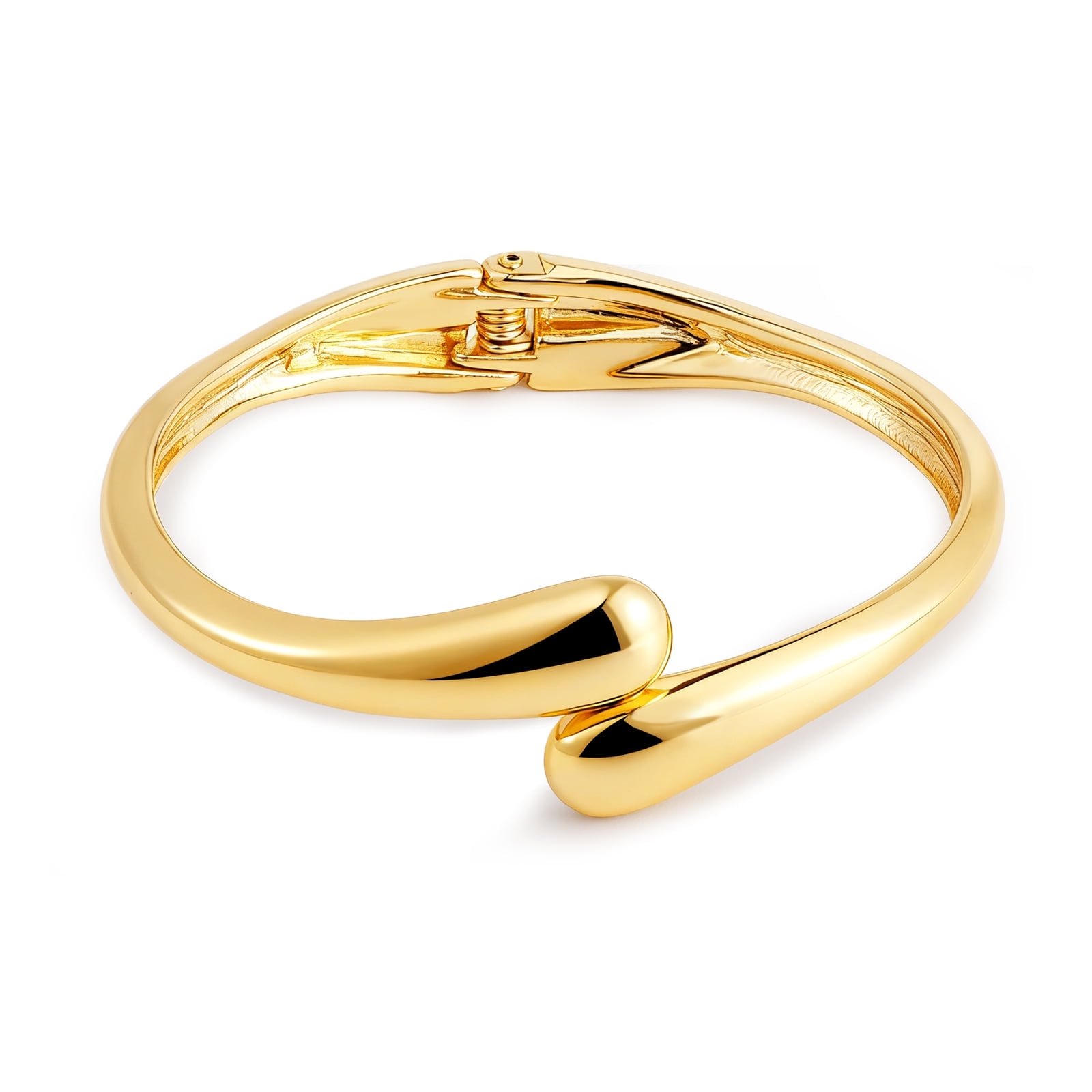 Fashion this season F&S Gold Bracelets for Women Gold Bangles Chunky Waterdrop Cuff Stack Gift