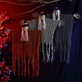 thumbnail image 7 of Darzheoy Hanging Halloween Skeleton Ghosts Decorations, Grim Reapers for Halloween Outdoor Decorations, Skull Ghost Decoration Hanging Skeleton Prop for Halloween Party, 7 of 7