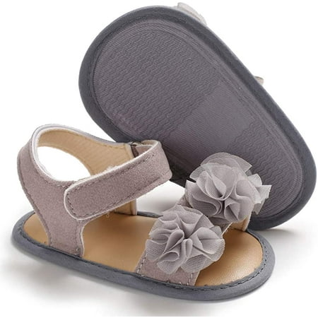

Princess Baby Infant Kid Girls Soft Sole Crib Toddler Summer Sandals Shoes 0-18M