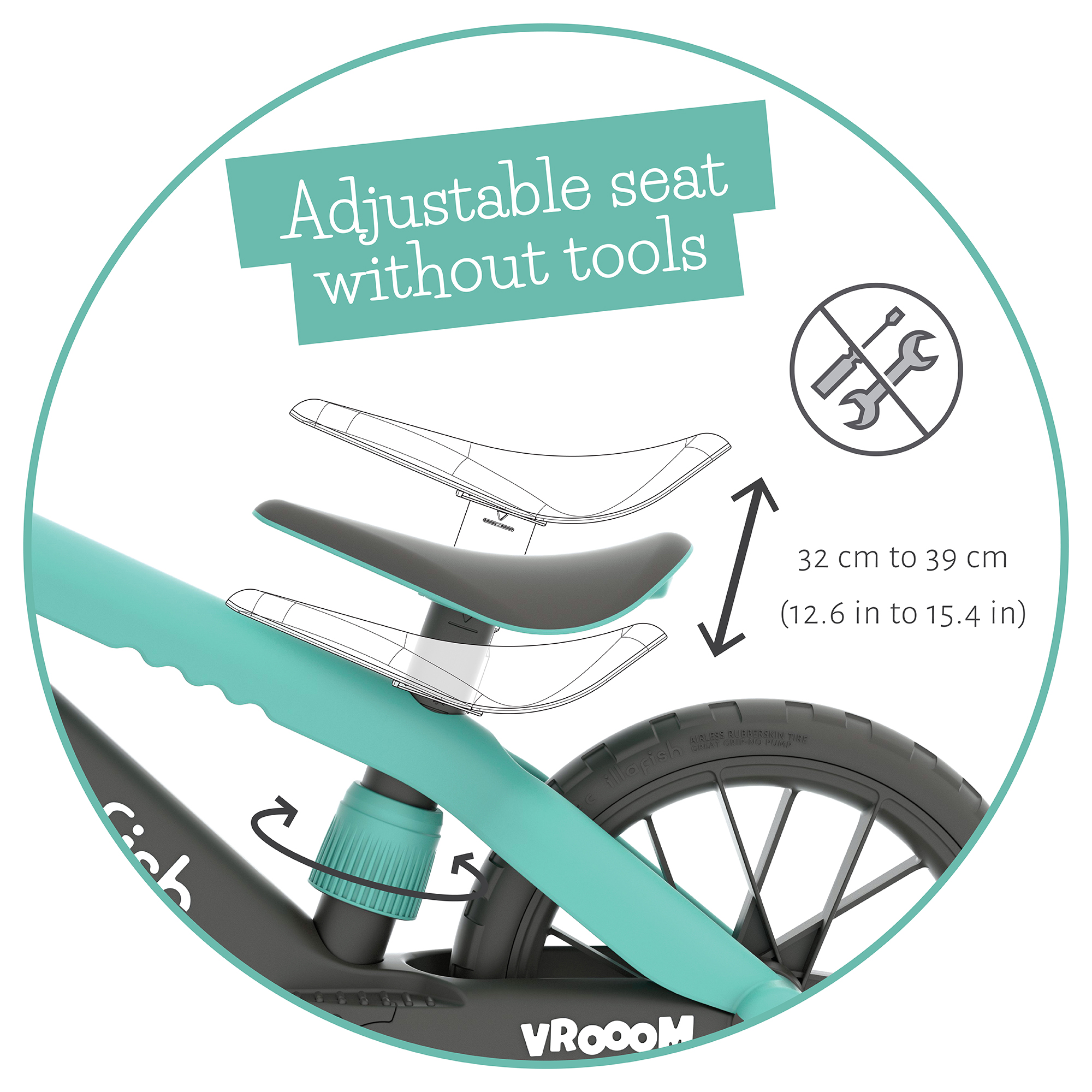 Chillafish BMXie Vrooom Balance Trainer with Sound, Ages 2-5 photo 6