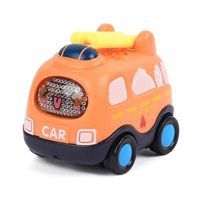 Coches de juguete para bebé, coches suaves y resistentes, coches de tracción hacia atrás, Mini coche de carreras, juguete educativo para niños y niñas de 1, 2, 3, 4 y 5 años Fivean unisex