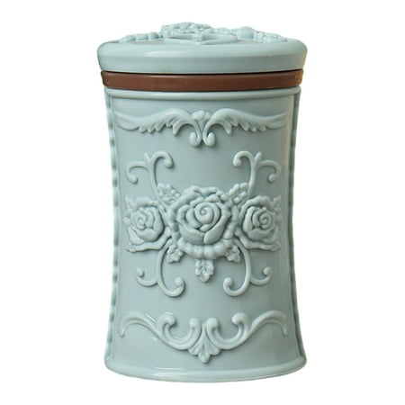 

Xiaobai Toothpick Box European Style Large Capacity Plastic Luxury Toothpick Organizer Box Desktop Decor for Home