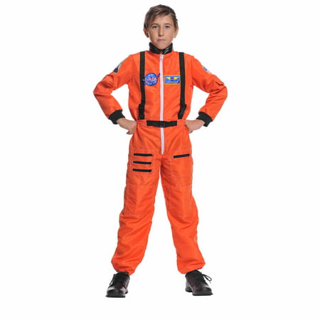 Orange Astronaut Child Halloween Costume