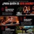 thumbnail image 4 of Tapete de Yoga Centurfit Fitness Portatil Negro 10 mm, 4 of 8