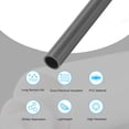 thumbnail image 3 of 8mm ID 10mm OD 500mm Light Gray PVC Pipe Rigid Water Pipe Drain Pipe, 3 of 6