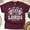 Maroon, variant on Funny Bible Verse Gym T-Shirt | All the Fat Is the Lord’s Fitness Tee, White, Size S