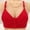 Red, variant on Kukoosong Push up Bras for Women Fashion Women's Solid Color Blocking Lifting Gathering Folding Sagging Bra Lingerie Daily Bra, Sizes XL