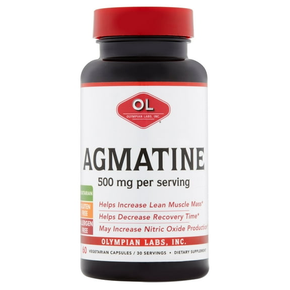 Olympian Labs Agmatine, 500 mg, Vegetarian Capsules, 60 count