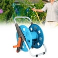 thumbnail image 3 of Garden Hose Reel, High Strength Water Hose Cart No Rust Tidy  For Pastoral For Lawns For Courtyards, 3 of 8