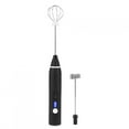 thumbnail image 1 of Batidora de leche, batidora de huevos eléctrica recargable por USB de 3 velocidades, batidora de café de máxima eficiencia, 1 of 12