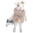 thumbnail image 1 of Conejo de juguete, muñeco de peluche, muñeco de conejo de peluche, adorno para festival, muñeco de dibujos animados, 1 of 3