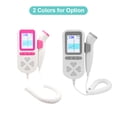 thumbnail image 4 of Doppler fetal doméstico Detector de corazón para bebés Monitor de latido cardíaco fetal Doppler 3.0M Abanopi Medidor de voz fetal, 4 of 7