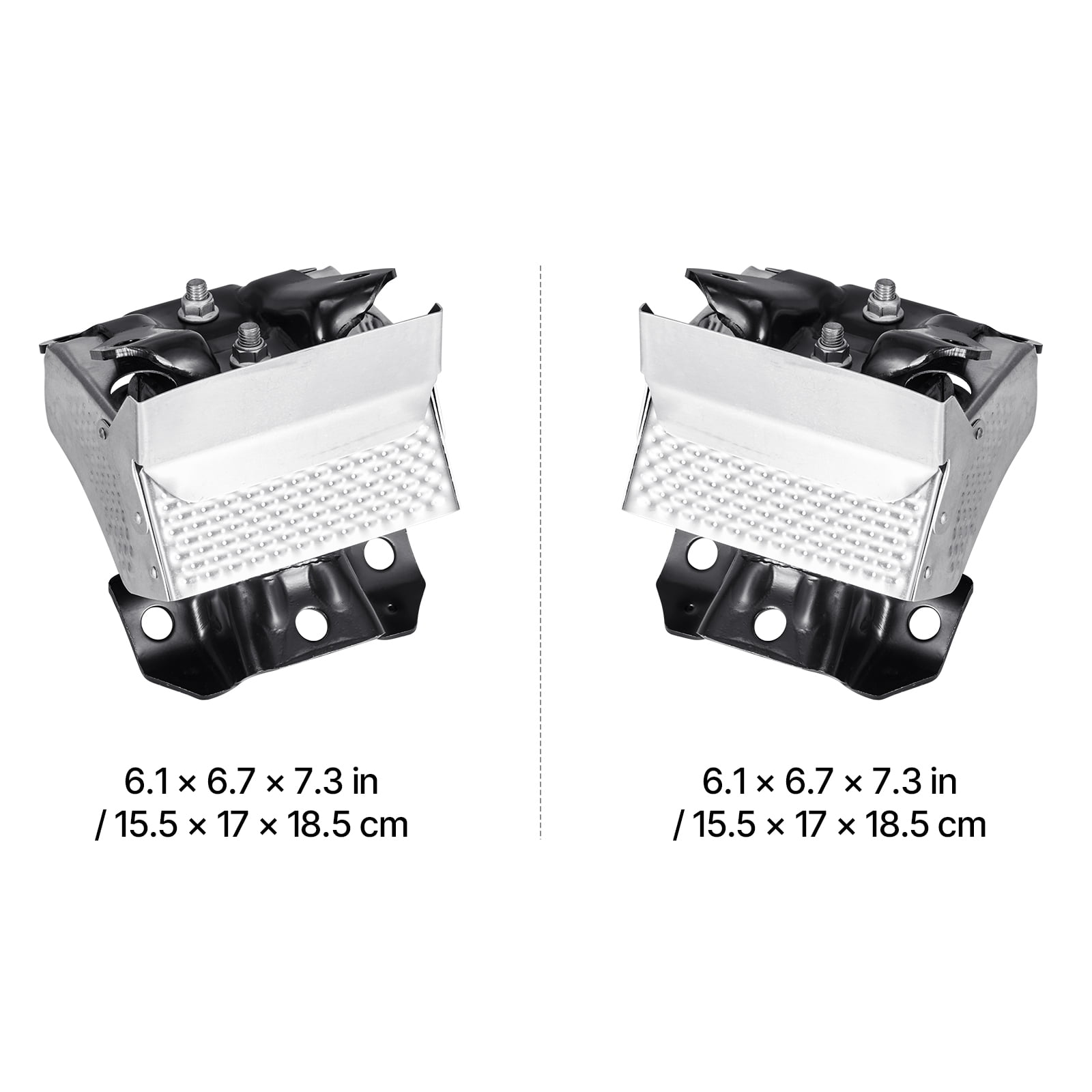 KFFKFF Engine Motor Mount Kit Replacement, Set of 2, Compatible with 2007–2013 Chevrolet Silverado 1500 5.3L V8, Replace OE# A5365, A5365, Provides Stable Support, Left and Right Front Mounts