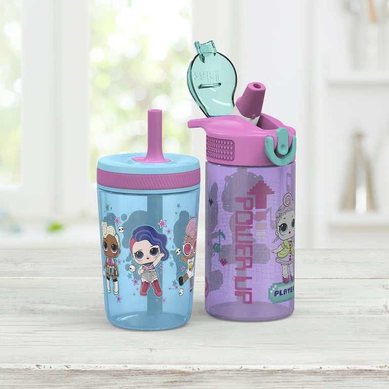 Disney Frozen Kid Cup Set of 2 Girls BPA-FREE Water Drink Bottle Cup  Tumblers