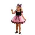thumbnail image 3 of WOYY Little Girls Valentine's Day Tutu Skirt Hearts Print Tulle Skirt with Headband, Sizes 4-6, 3 of 3