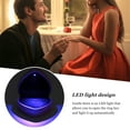 thumbnail image 3 of LED Light Necklace Holder, Jewelry Gift Waterproof Large Capacity Storage Boxes Heart Shaped Display Case Pendant Box For Storing Rings Pendants Earrings Brooches Pins, 3 of 8