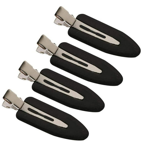 FcBaudy Hair Clips for Women,Hair Clips for Styling,Hair Clips for Girls 4PC Women Men Hair Leaves Clips Seamless Makeup Leaf Clips Hairpin Clips