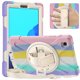 thumbnail image 1 of Case de tableta para Samsung Galaxy Tab A7 Lite 8.7 '' 2021 T220/T225/T225N/T225C/T227U con soporte de rotación de 360 ° y correa de mano y hombro Ikkle Tab A7 lite 8.7 2021, 1 of 10