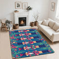thumbnail image 2 of CURLYOOT Cool Nutcrackers Area Rugs for Living Room Bedroom, 4' 10" x 6' 8" Washable Rug, Floor Carpet with Non Slip Backing for Dining Room Indoor, 2 of 7