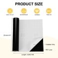 thumbnail image 2 of Vinilo Permanente Negro Uxcell, Rollo de Vinilo Adhesivo de 10 Pulgadas x 14 pies para Corte de Calcomanías, Señales, Álbumes de Recortes, Manualidades DIY, Decoración del Hogar, 2 of 6