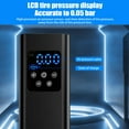 thumbnail image 2 of Kepeak Digital Air Compressor for Car Tires, 150 PSI Mini Tire Pump with LED Light and Nozzles for Versatile Use, 2 of 8