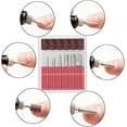 thumbnail image 2 of Nail Art Drill Treatments KIT Machine Electric File Buffer Bits Acrylics 6 File Pedicure Hands & Nails Repair with Black Storage Bag (110V US Plug), 2 of 8