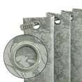 thumbnail image 3 of Vera Light Filtering Grommet Curtain Panel Pair 52" x 95" each in Grey, 3 of 5